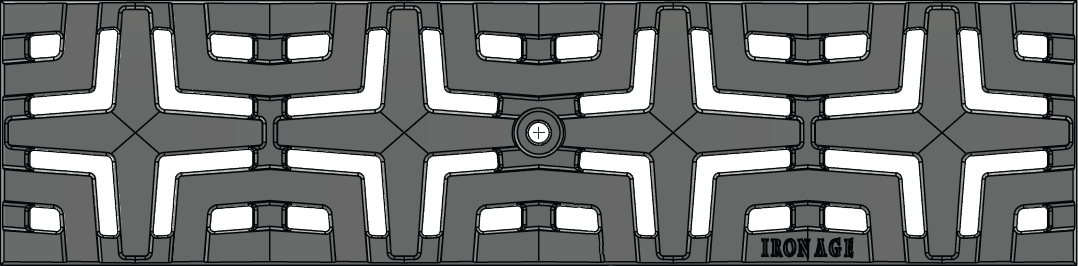 CARBOCHON Trench Grates - Iron Age