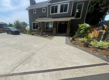 GREEK KEY Trench Grates - Iron Age