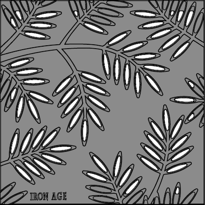 LOCUST 12’’ Sq. Heel Proof Catch Basin Grate - Iron Age