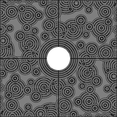 OBLIO 5’ x 5’ Heel Proof Tree Grate - Iron Age