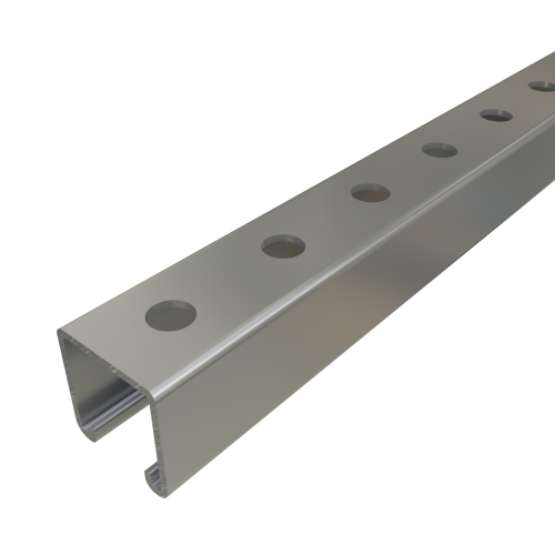 P1000HS 20 HG 1-5/8’’ x 1-5/8’’ 12 Gauge; Round Holes - UNISTRUT