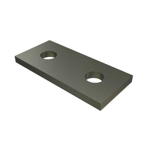 Unistrut P1065 EG - 2 Hole, Flat Plate Fitting