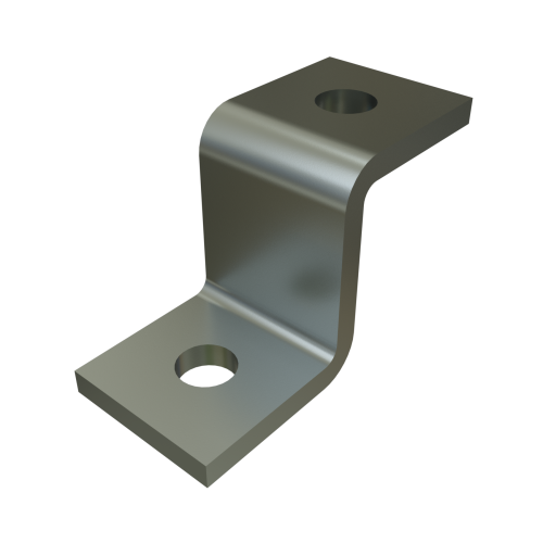 Unistrut P1347 EG - 2 Hole, "Z" Shape Fitting