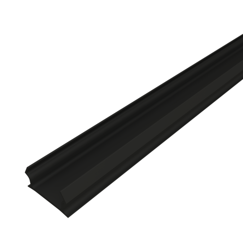 P3712P Closure Strip Black Plastic - UNISTRUT