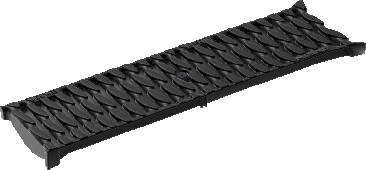 ANRIN Slotted Grating with OvalGrip Design - Black - ANRIN