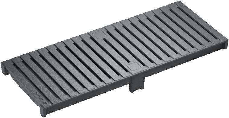ANRIN Slotted HEELGUARD,ADA Ductile-Iron Grating D Load - ANRIN