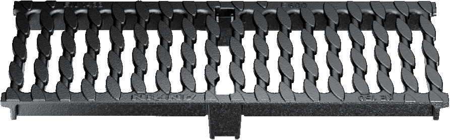 ANRIN Slotted OvalGrip ADA Ductile-Iron Grating D Load - ANRIN