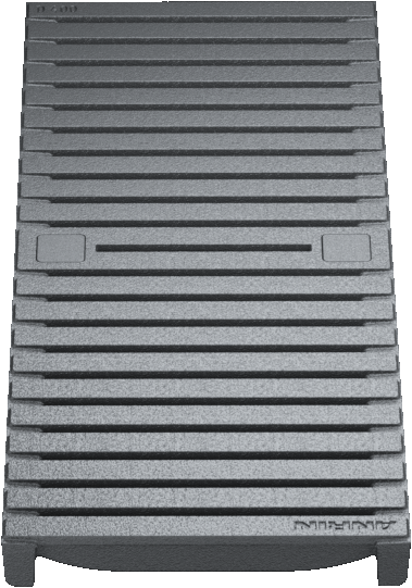 ANRIN Slotted HEELGUARD,ADA Ductile-Iron Grating D Load - ANRIN