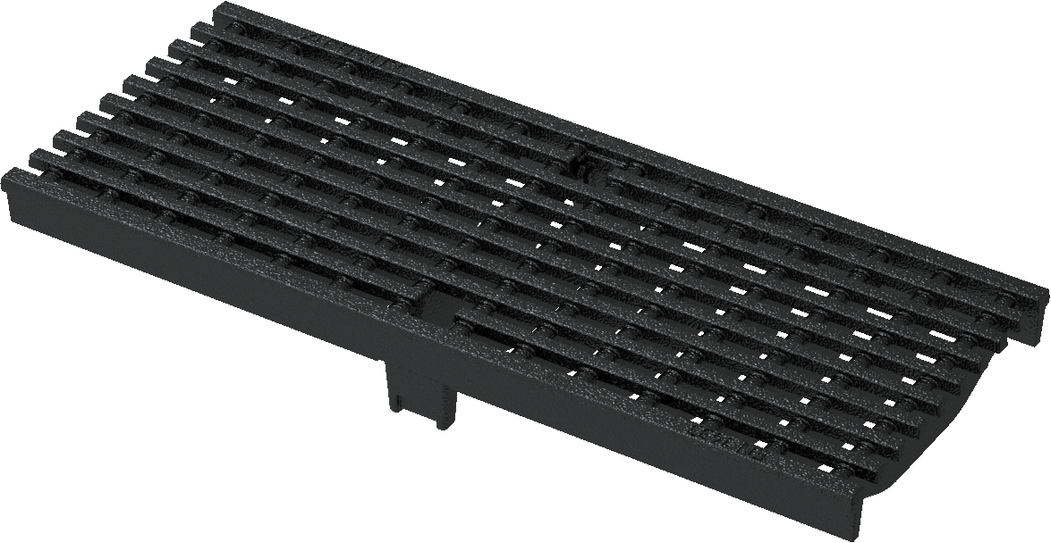 ANRIN Longitudinal Ductile-Iron ADA Bar Grating D400 - ANRIN