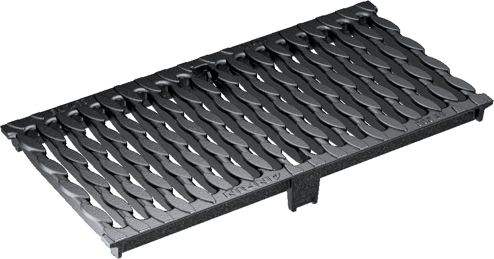 ANRIN KE200 Slotted OvalGrip ADA Ductile-Iron Grating E Load