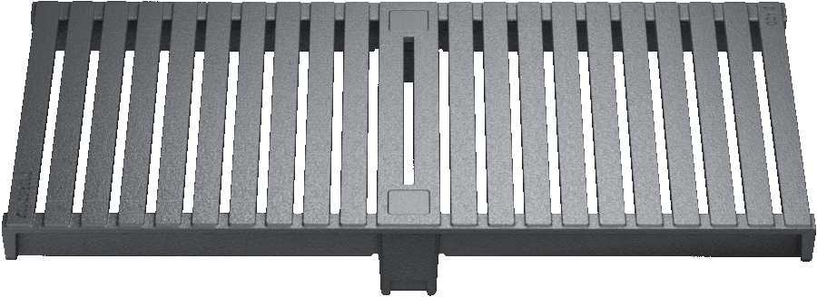 ANRIN KE200 Slotted HEELGUARD ADA Ductile-Iron Grating D Load