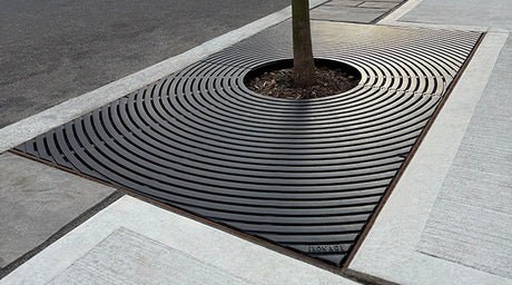 Bullseye 4' Dia. Tree Grates: How They Work? Guide