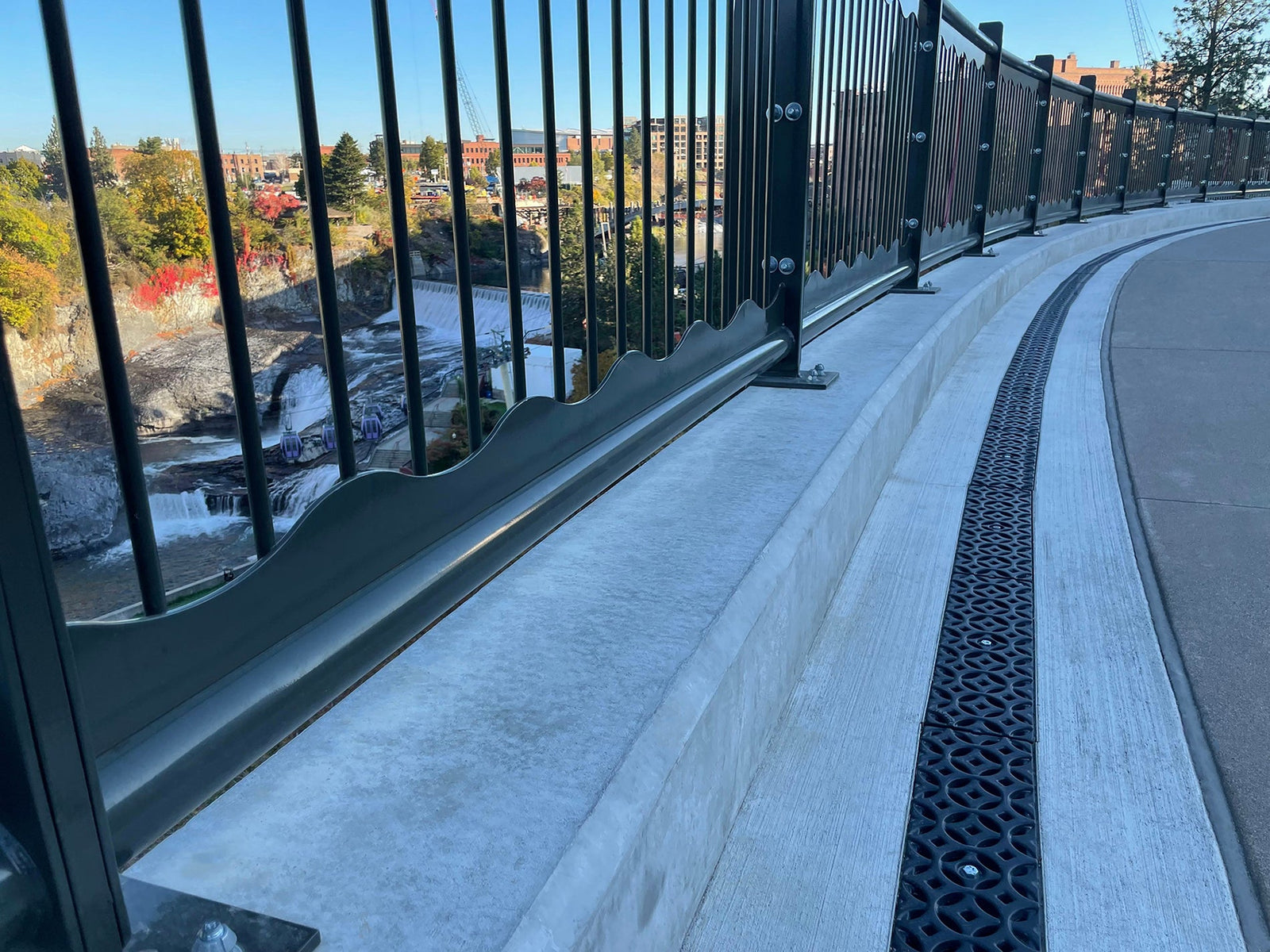 INTERLAKEN Heel Proof Trench Grates for Sidewalks