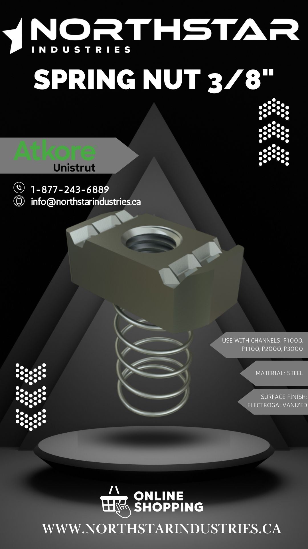 Unlocking Efficiency with the P1008 Spring Nut: Why North Star Industries is Your Go-To Distributor for Unistrut Products