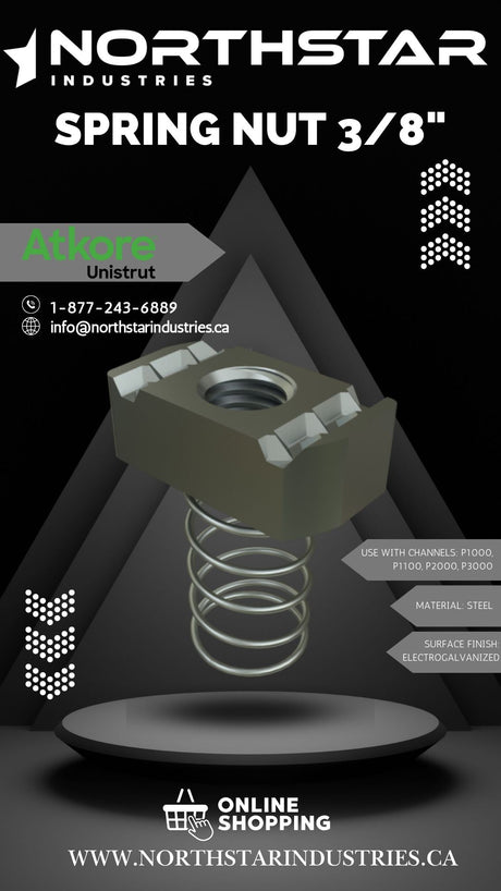 Unlocking Efficiency with the P1008 Spring Nut: Why North Star Industries is Your Go-To Distributor for Unistrut Products