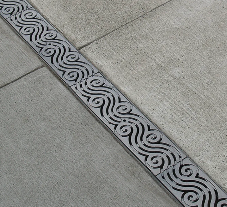 Are Iron Age Designs ARGO Trench Grates Durable for Outdoor Use?
