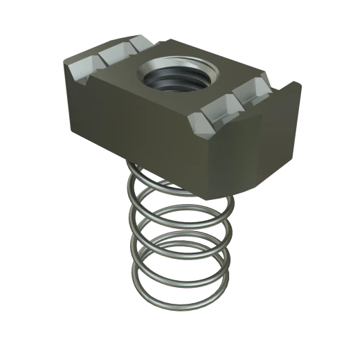 Unistrut P1010 EG Spring Nut 1/2 Installation Guide