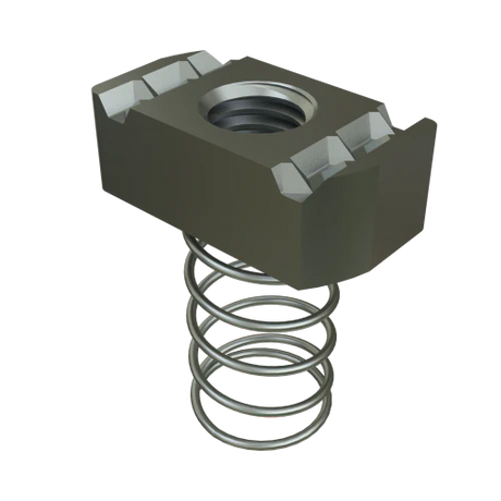 Unistrut P1010 EG Spring Nut 1/2 Installation Guide