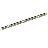 4’’ Wide Trench Drain Kit - 6 Meter Complete - ANRIN KE100 - Slotted Plastic ADA/Heel Proof Grating - ANRIN