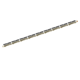 4’’ Wide Trench Drain Kit - 9 Meter Complete - ANRIN KE100 - Slotted Plastic ADA/Heel Proof Grating - ANRIN