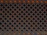 Flower Grid Trench Grates - Iron Age