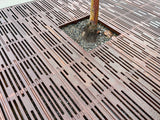 RAIN 4’ x 4’ Heel Proof Tree Grate - Iron Age
