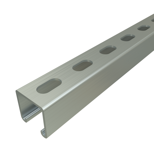P1000T 20 HG 1 5/8’’ x 1 5/8’’ T-SLOT- Hot-Dip Galvanized - UNISTRUT