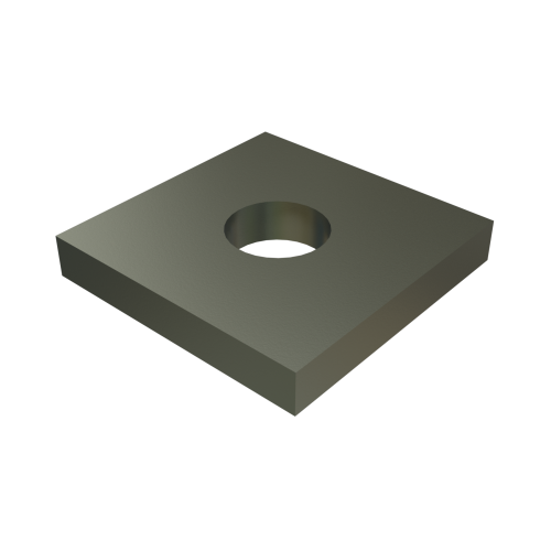P1063 EG 1 Hole Washer Flat Plate Fitting - UNISTRUT