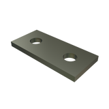 Unistrut P1065 EG - 2 Hole, Flat Plate Fitting
