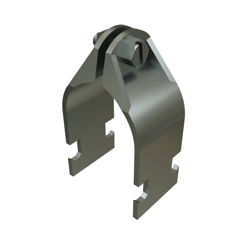 Unistrut P1211 EG Strut UNIVERSAL Clamp, 1/2", 1-1/4"x 1.91"x 0.89", EG