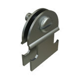 Unistrut P2029 EG Strut O.D. Tubing Clamp, 7/8", 1-1/4"x 2-3/16"x 1"