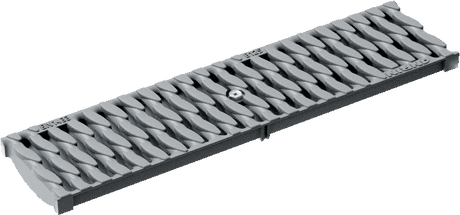 ANRIN Slotted Grating with OvalGrip Design - Grey - ANRIN