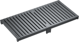 ANRIN KE200 Slotted HEELGUARD ADA Ductile-Iron Grating D Load