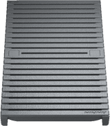 ANRIN KE200 Slotted HEELGUARD ADA Ductile-Iron Grating D Load