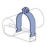 Unistrut P1111 EG PIPE CLAMP 1/2"