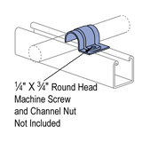 Unistrut P2010 EG Pipe Clamp 3/8"