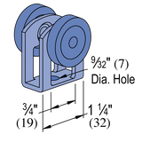 Unistrut P2749 EG 2 Wheel Trolley