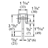 Unistrut P2949 EG Strut Trolley