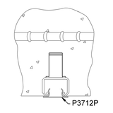 P3270X PG Concrete Insert 20 Ft - UNISTRUT